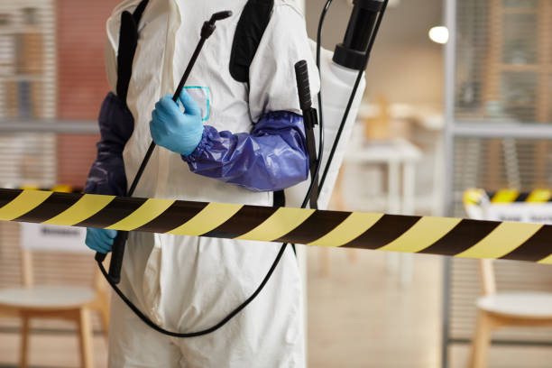Professional Hoarding Cleanup technician working in Woodcliff Lake, NJ